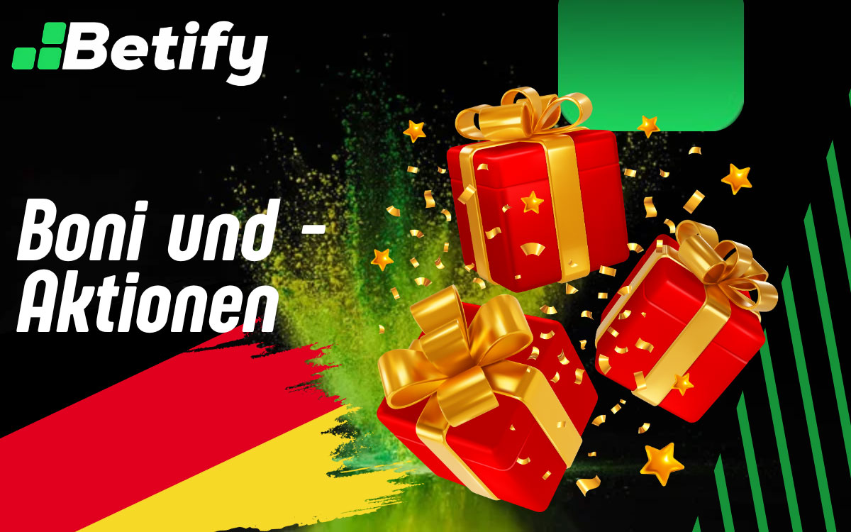 Boni und -Aktionen Betify