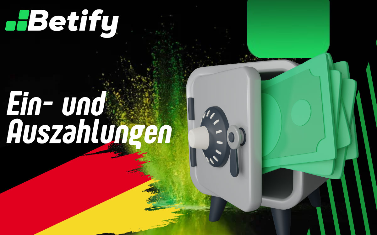 Betify Ein und Auszahlungen