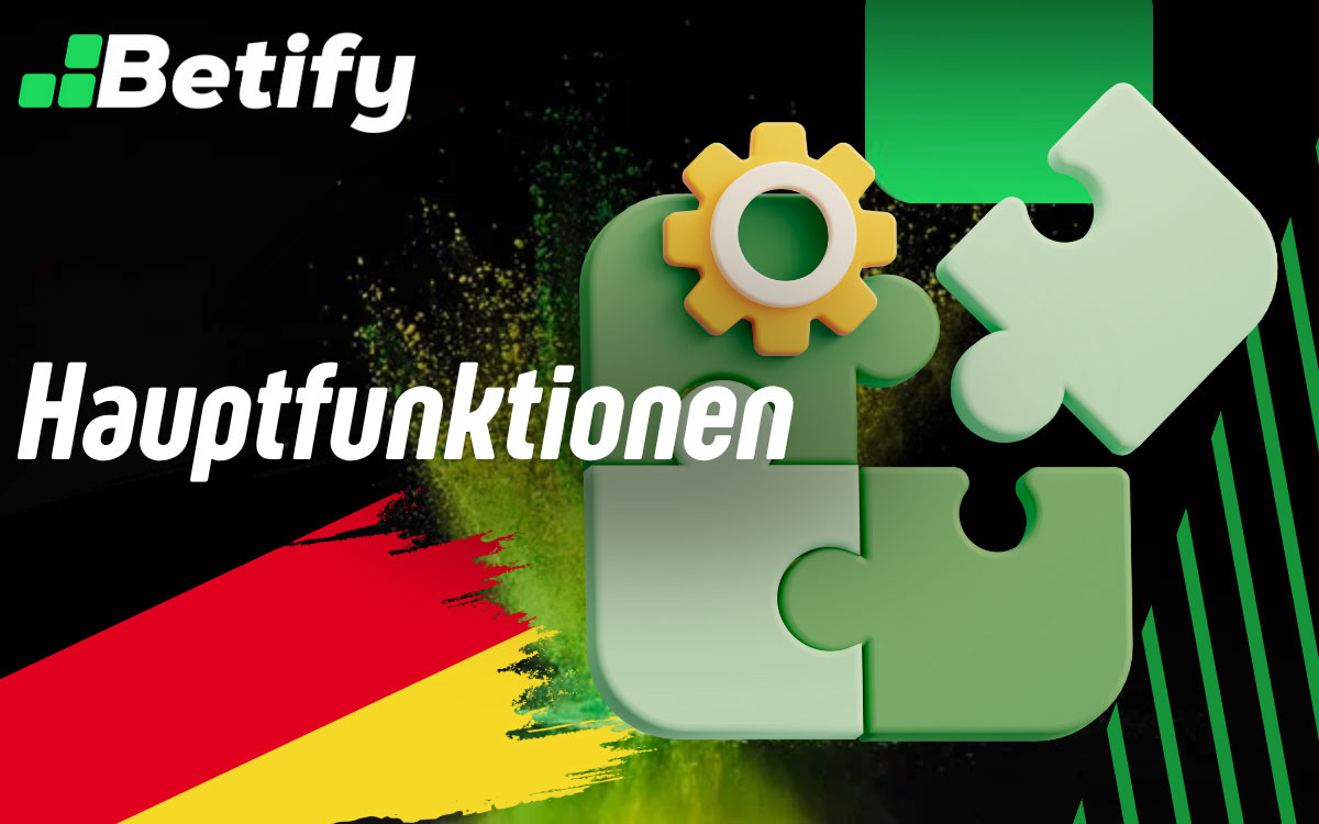 Betify-App Hauptfunktionen