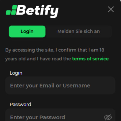 Instruction Kontoanmeldung