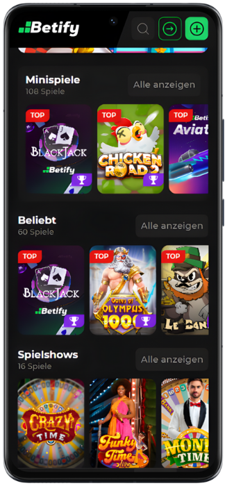 Betify Casino-Spiel-Screenshot