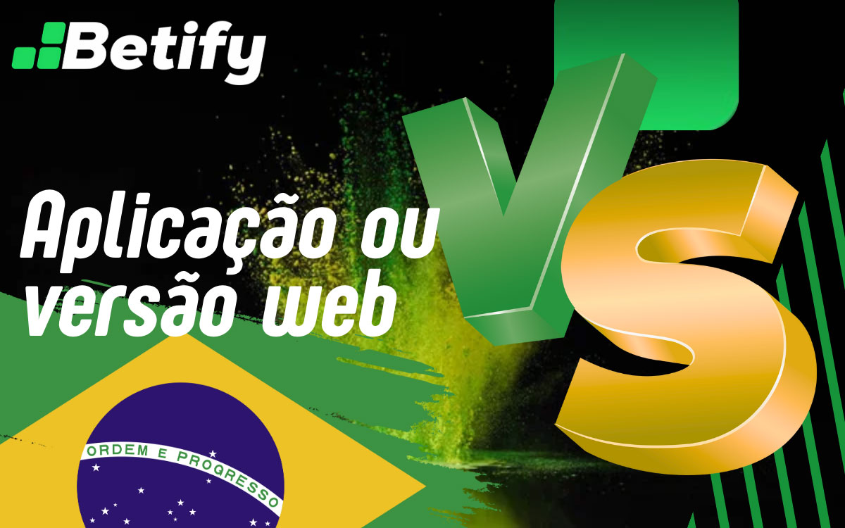 Betify Aplicação ou versão web para dispositivos móveis