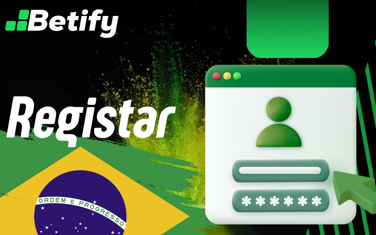 Betify Registar e Fazer Login