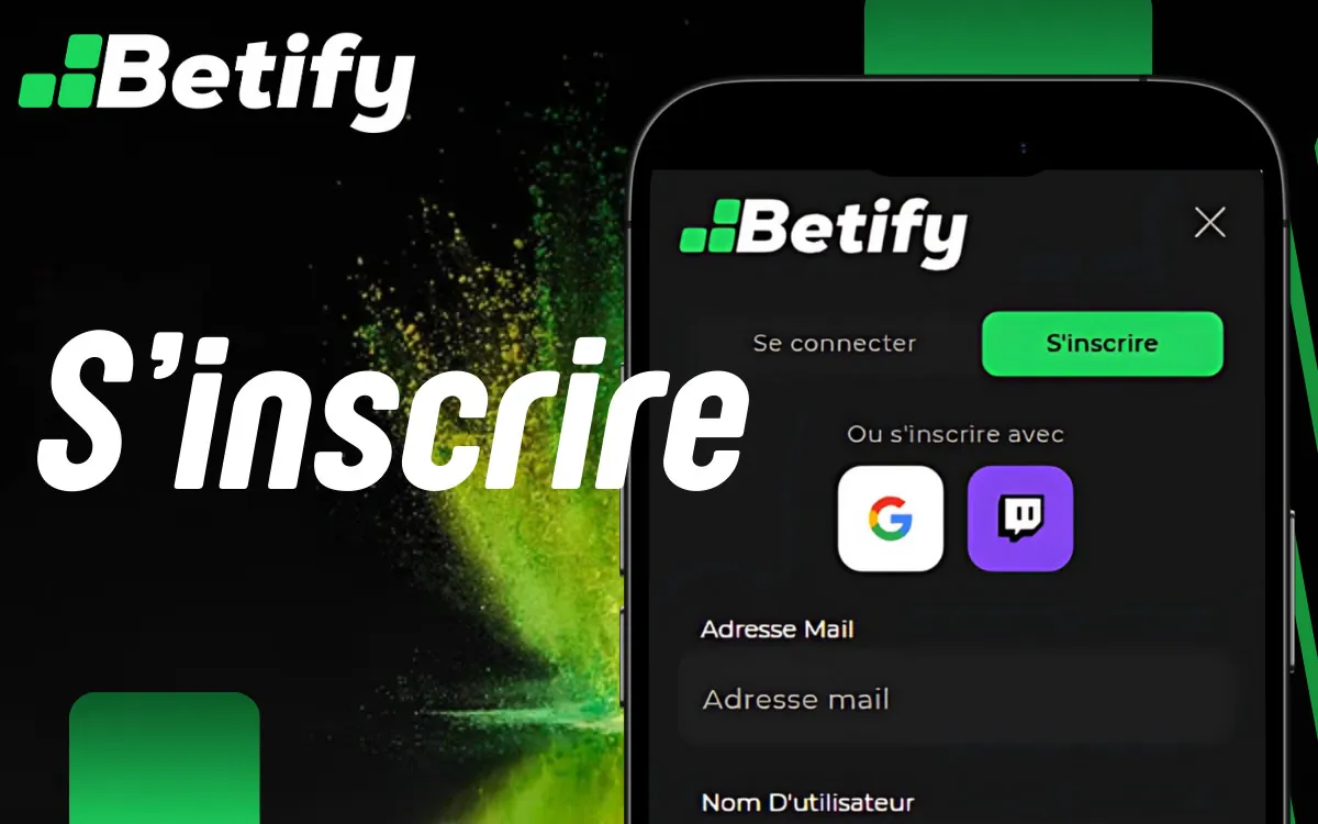 Pour commencer Ă jouer sur Betify, vous devez vous inscrire